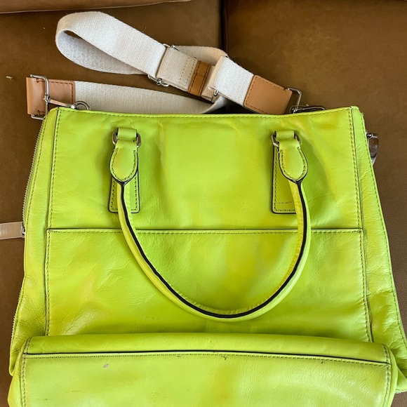 Lime Green Milly Women´s Handbag